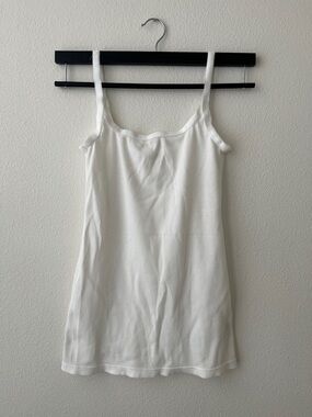 NWOT Free People White Camisole with Slim Straps